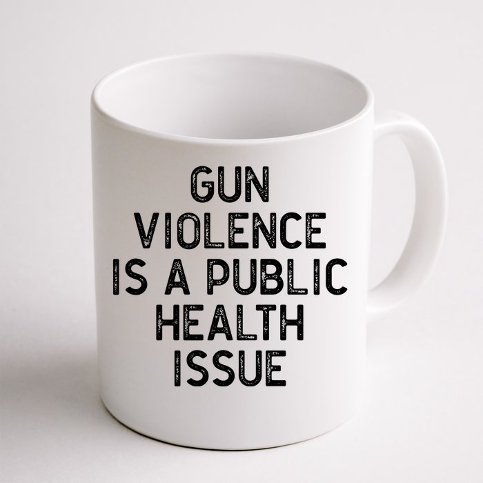 Anti Gun Awareness Enough End Gun Violence Front & Back Coffee Mug