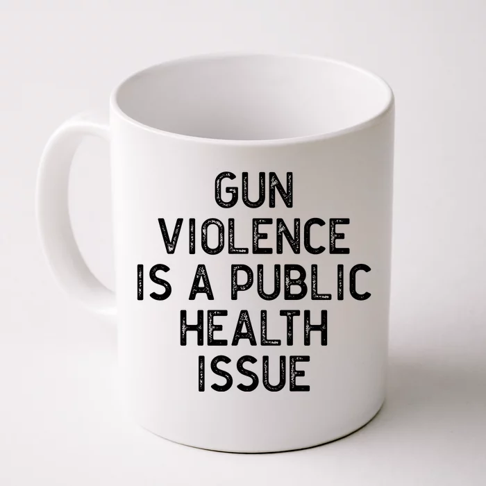 Anti Gun Awareness Enough End Gun Violence Front & Back Coffee Mug