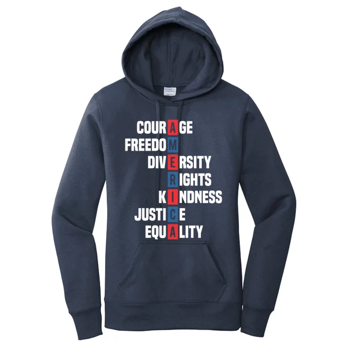 America Gift Women's Pullover Hoodie