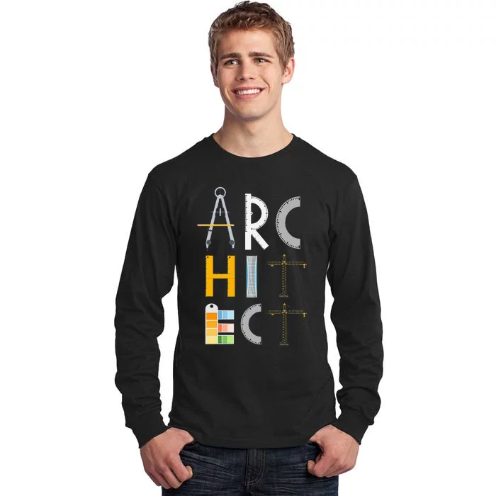 Architect Gifts Architecture Students Tall Long Sleeve T-Shirt