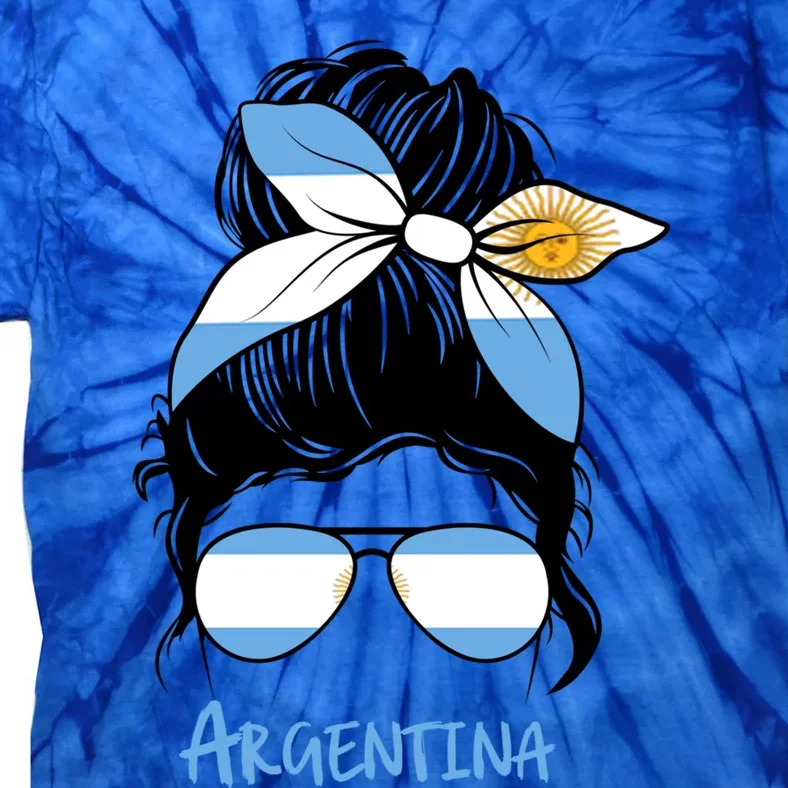 Argentinian Girl Argentina Girl Chica Argentine Gift Tie-Dye T-Shirt