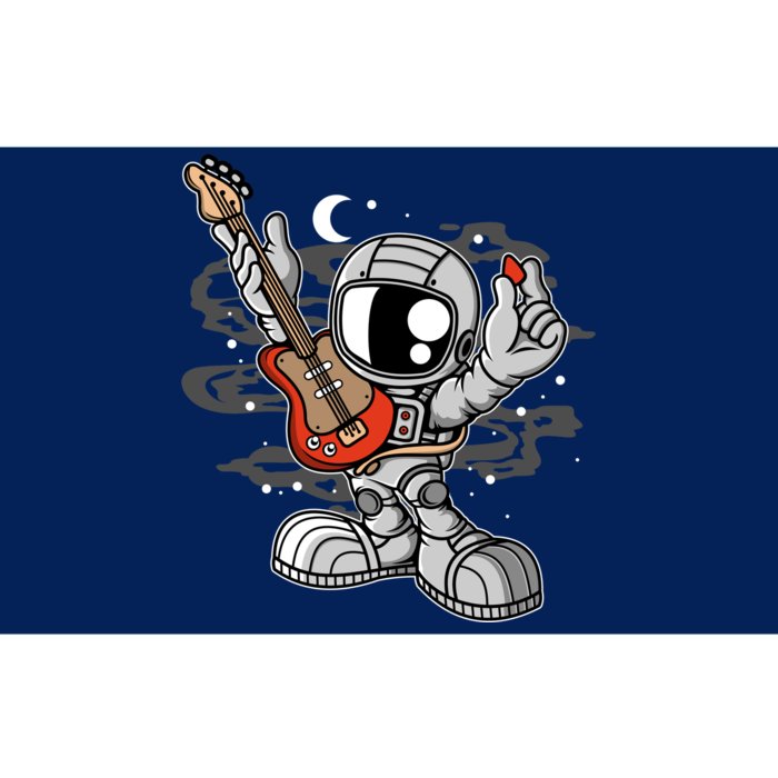 Astronaut Guitar Bumper Sticker