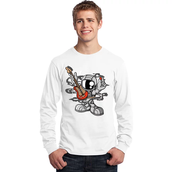 Astronaut Guitar Long Sleeve Shirt