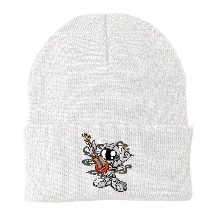 Astronaut Guitar Knit Cap Winter Beanie