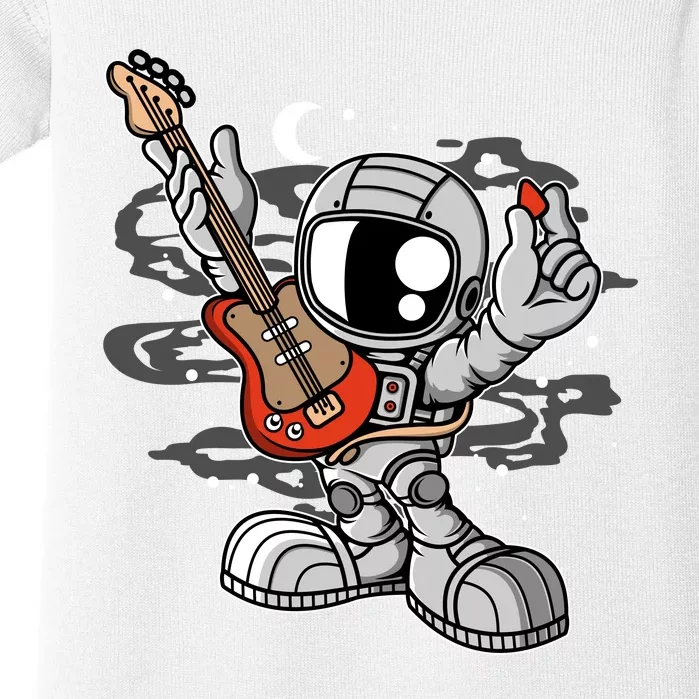 Astronaut Guitar Baby Bodysuit