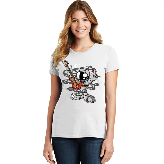 Astronaut Guitar Women's T-Shirt