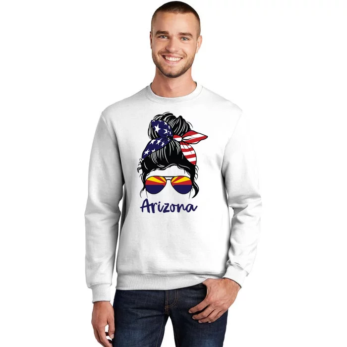 Arizona Girl Arizona Flag State Girlfriend Sweatshirt