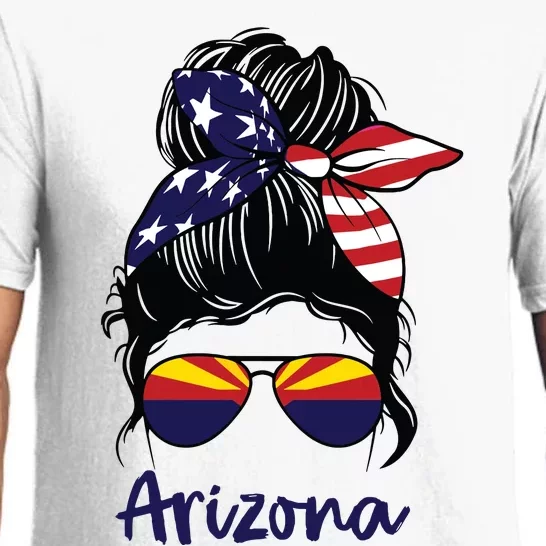 Arizona Girl Arizona Flag State Girlfriend Pajama Set