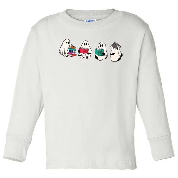 Acotar Ghost Acotar Bookish Ghost Toddler Long Sleeve Shirt