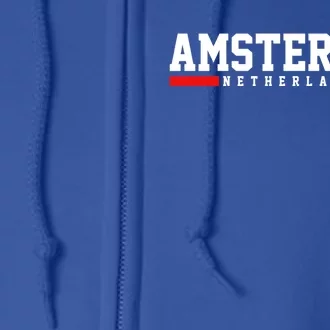 Amsterdam Gift Full Zip Hoodie