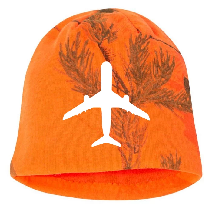 Aviation Geek Airplane Pilot Dad Husband Fathers Day Kati - Camo Knit Beanie