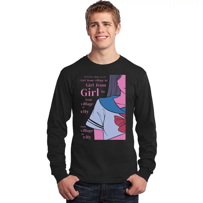 Anime Girl Long Sleeve Shirt