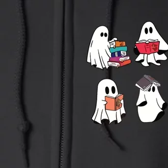 Acotar Ghost Acotar Bookish Ghost Full Zip Hoodie