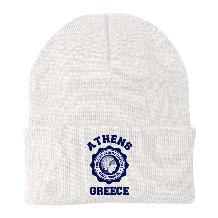 Athens Greece Athena From Ancient Greek Knit Cap Winter Beanie