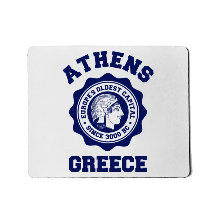 Athens Greece Athena From Ancient Greek Mousepad