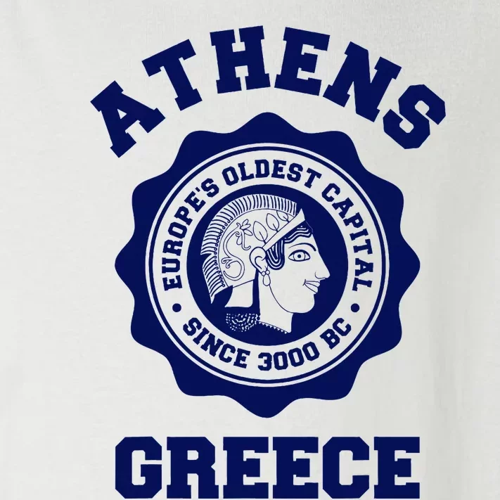 Athens Greece Athena From Ancient Greek Toddler Long Sleeve Shirt