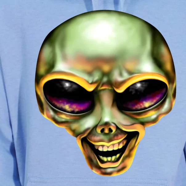 Alien Grin Unisex Surf Hoodie