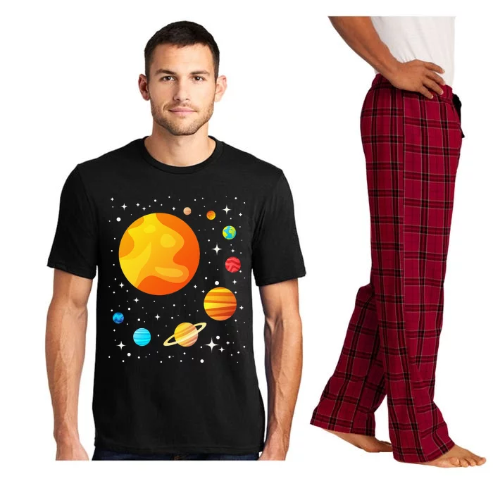 Astronomy Galaxy Astronomer Science Fan Pajama Set