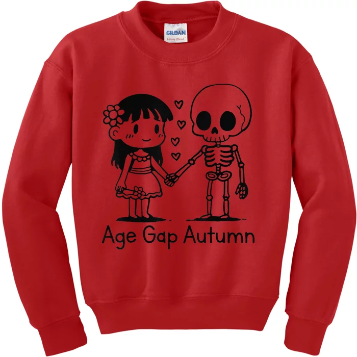 Age Gap Autumn Ghost Kids Sweatshirt