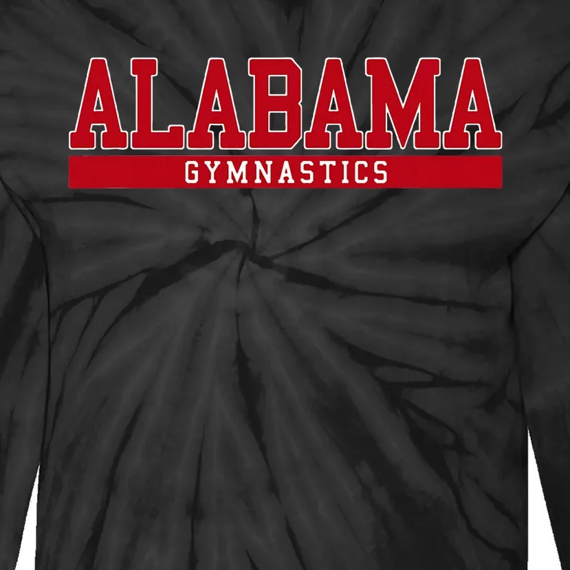 Alabama Gymnastics Tie-Dye Long Sleeve Shirt