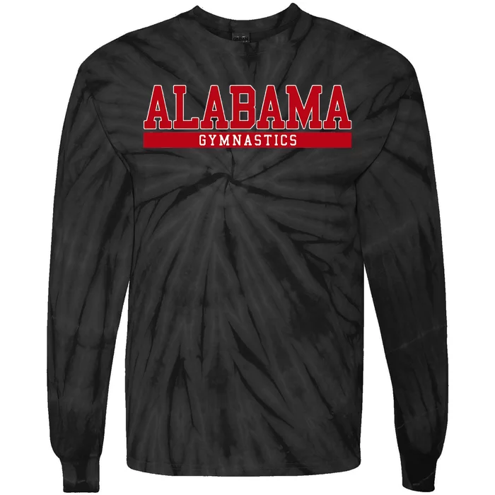 Alabama Gymnastics Tie-Dye Long Sleeve Shirt