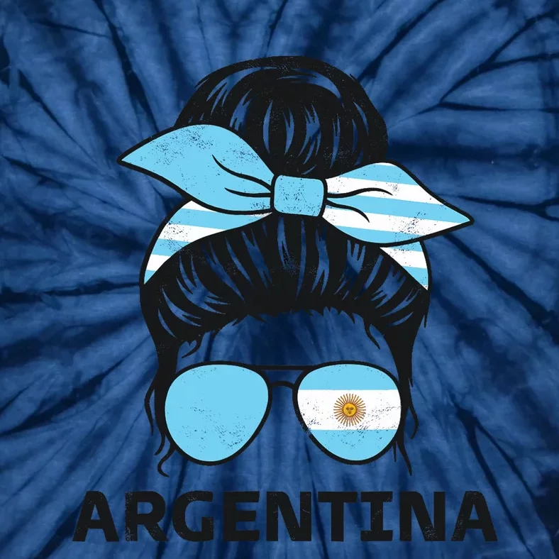 Argentinian Girl Argentina Girl Chica Argentine Tie-Dye T-Shirt