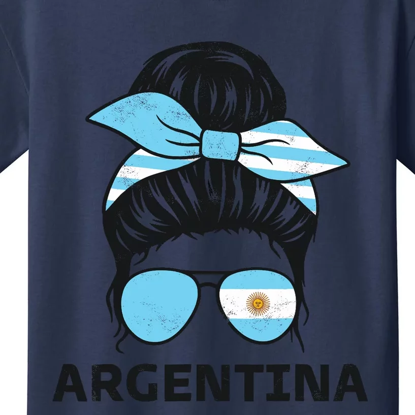 Argentinian Girl Argentina Girl Chica Argentine Kids T-Shirt