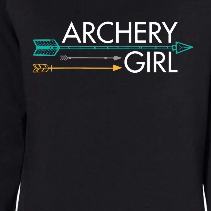 Archery Gift Womens California Wash Sweatshirt