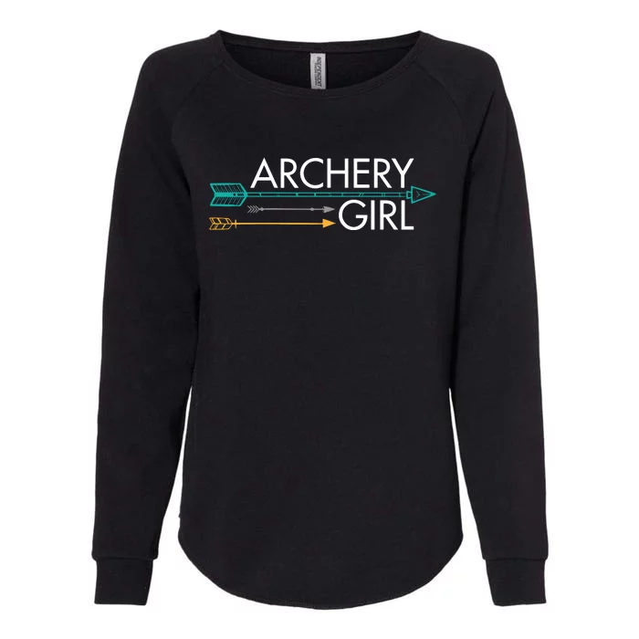 Archery Gift Womens California Wash Sweatshirt