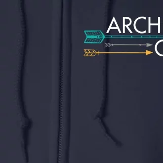 Archery Gift Full Zip Hoodie