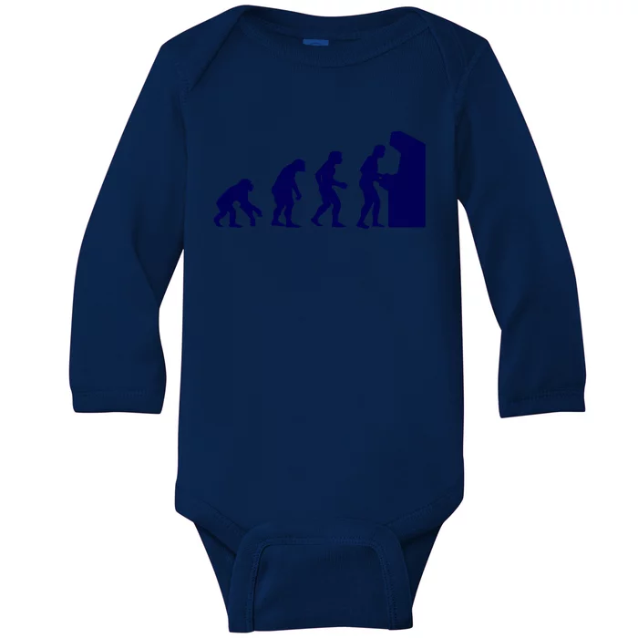 Arcade Gaming Baby Long Sleeve Bodysuit