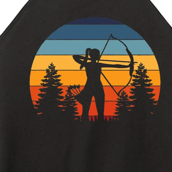 Archery Girl Archer Bow Women’s Perfect Tri Rocker Tank