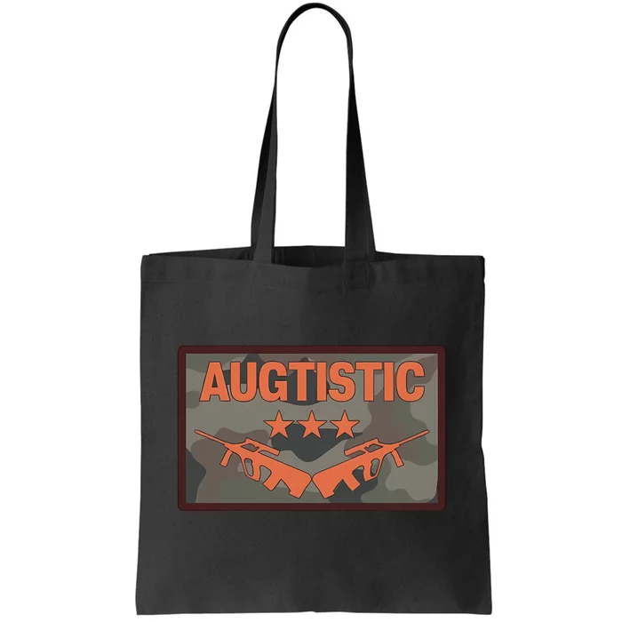 Augtistic Guns Tote Bag