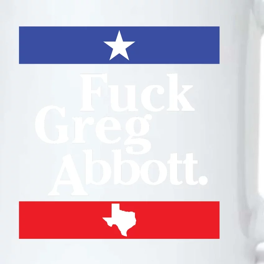 Fuck Greg Abbott Black Color Changing Mug