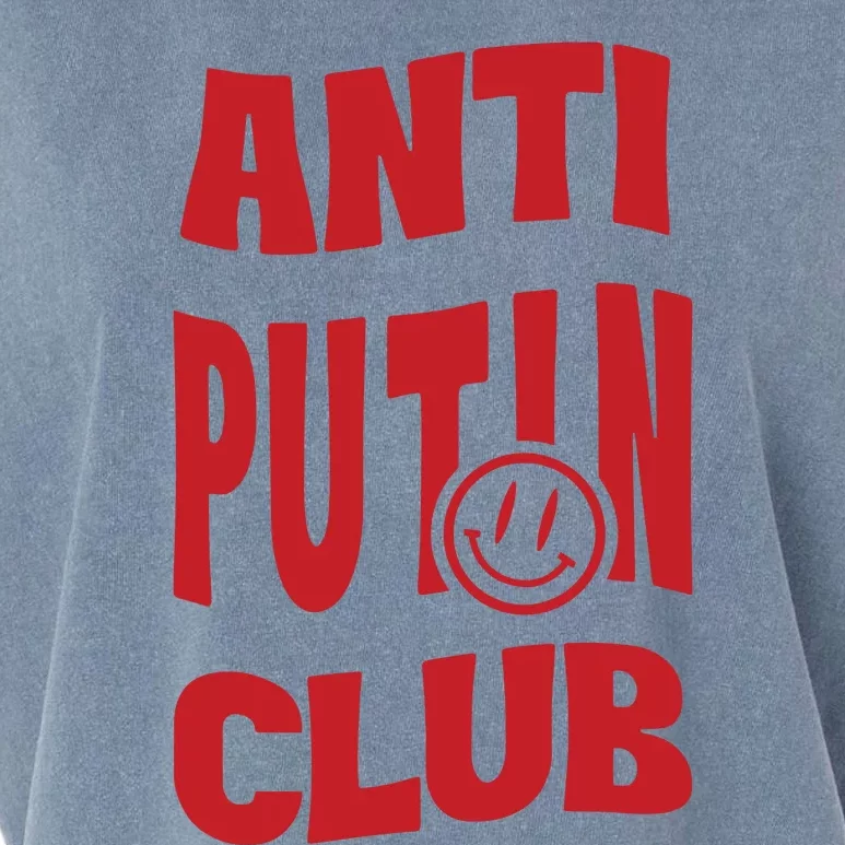 Anna Gvarishvili Anti Putin Club Garment-Dyed Women's Muscle Tee