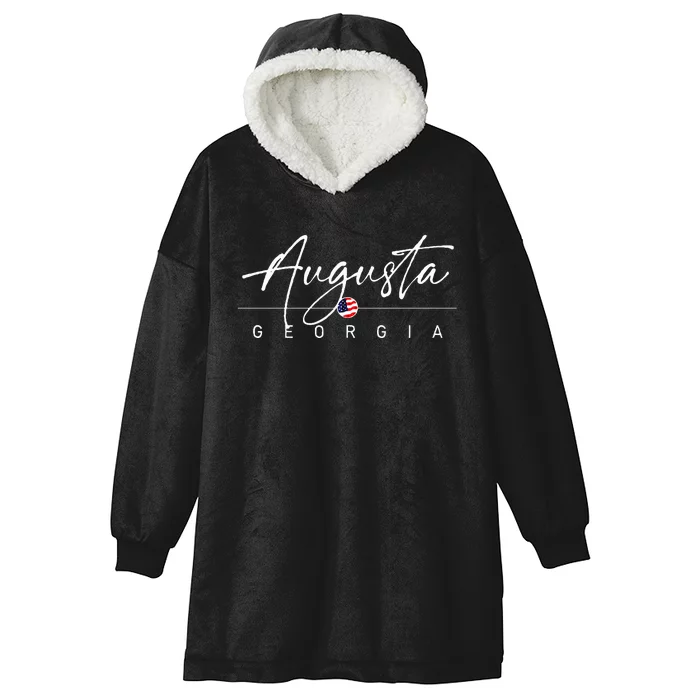 Augusta Georgia Hooded Wearable Blanket