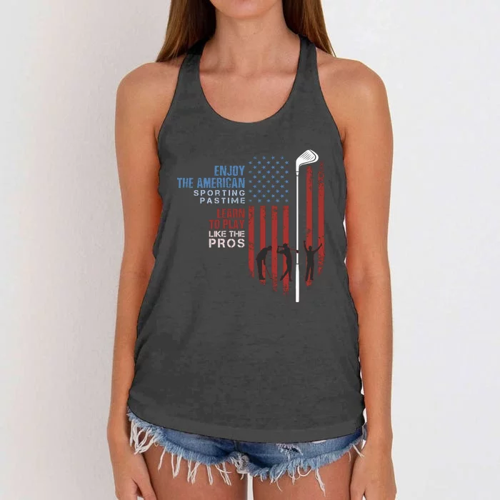 American Golf Women's Knotted Racerback Tank