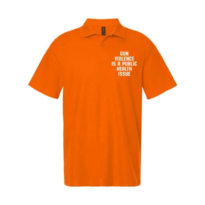 Anti Gun Awareness | Stop Gun Violence | March For Our Lives Softstyle Adult Sport Polo