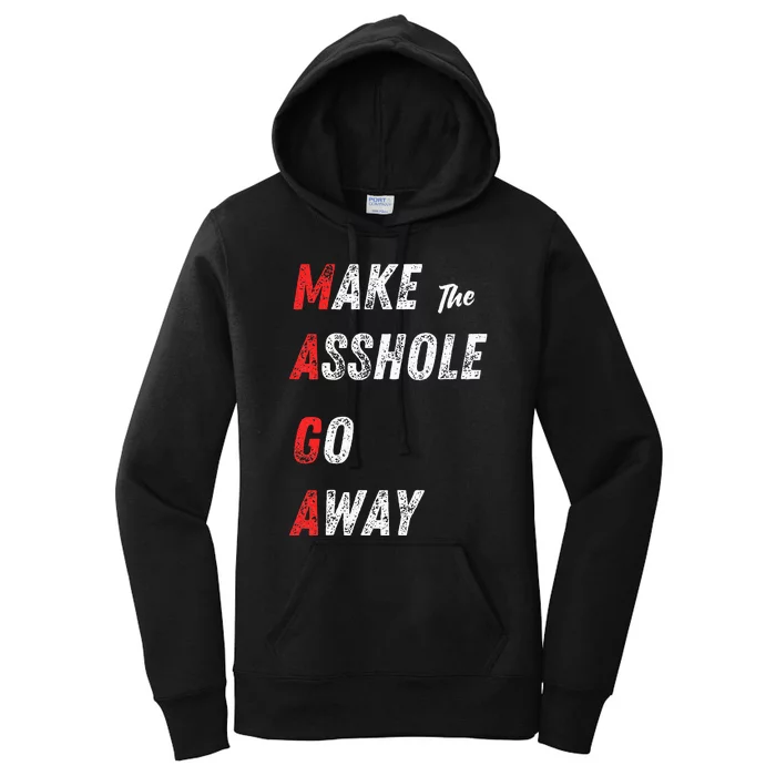 Asshole Go Away Women's Pullover Hoodie