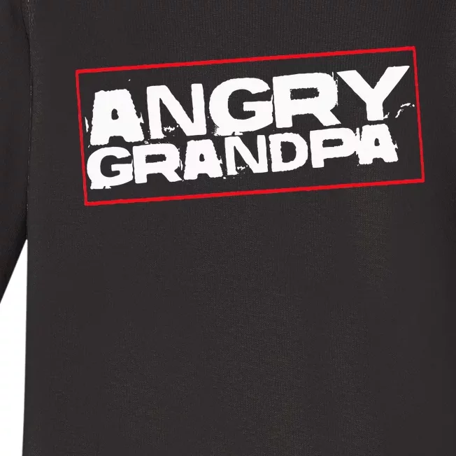 Angry Grandpa Baby Long Sleeve Bodysuit