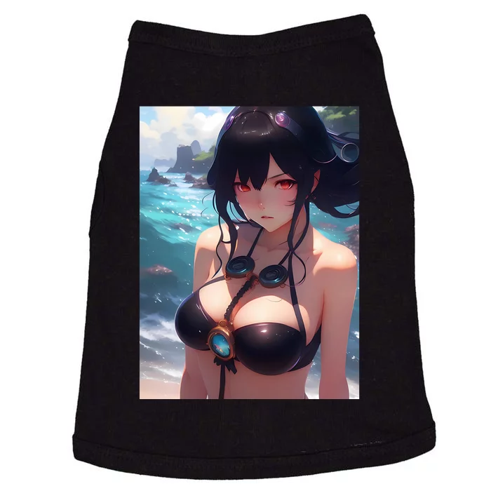 Anime Girl Bikini Doggie Tank