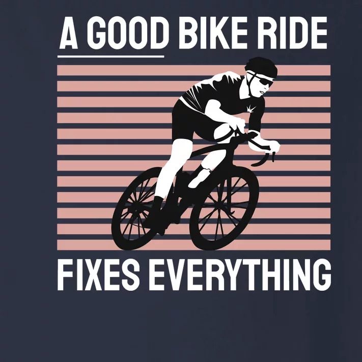 A Good Bike Ride Fixes Everything Toddler Long Sleeve Shirt