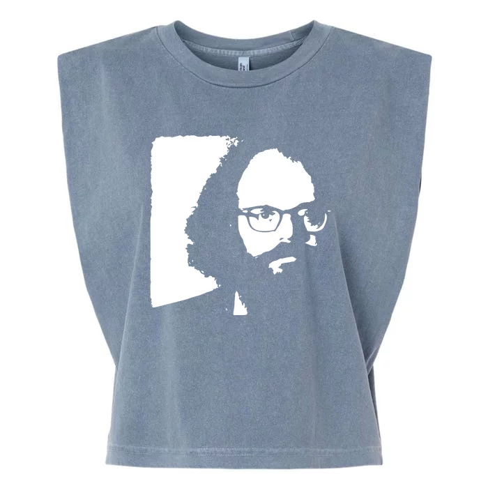 Allen Ginsberg Beat Generation Poet Poetry Garment-Dyed Women's Muscle Tee