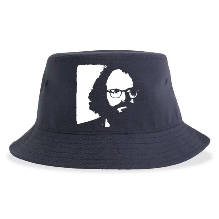 Allen Ginsberg Beat Generation Poet Poetry Sustainable Bucket Hat