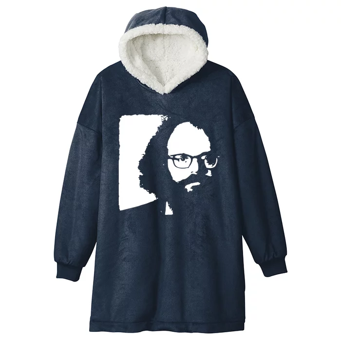 Allen Ginsberg Beat Generation Poet Poetry Hooded Wearable Blanket