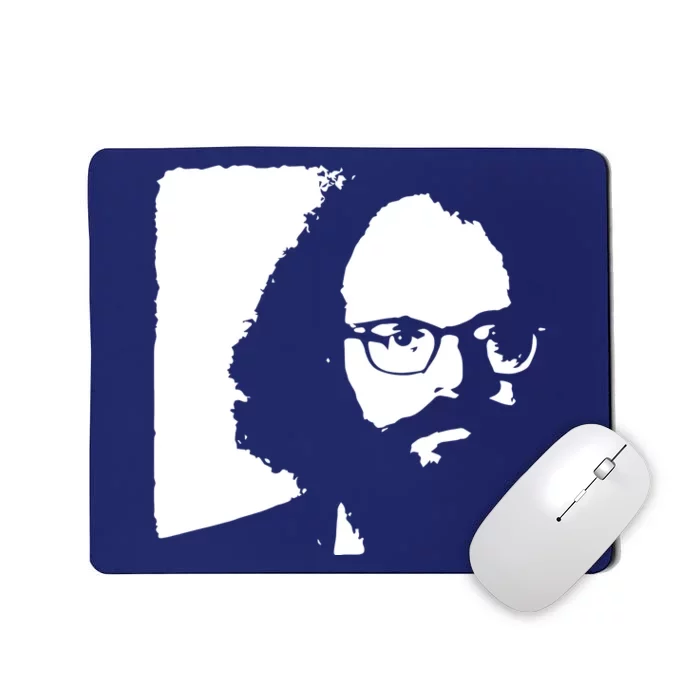 Allen Ginsberg Beat Generation Poet Poetry Mousepad