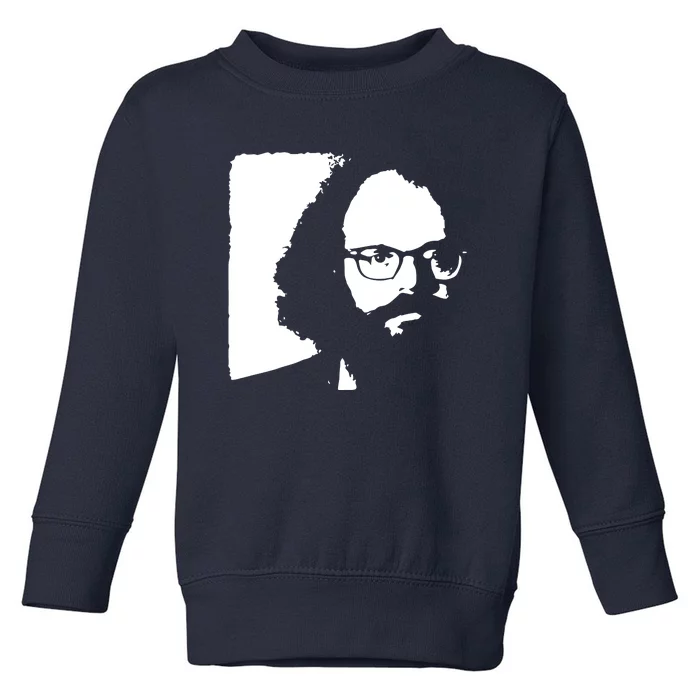 Allen Ginsberg Beat Generation Poet Poetry Toddler Sweatshirt