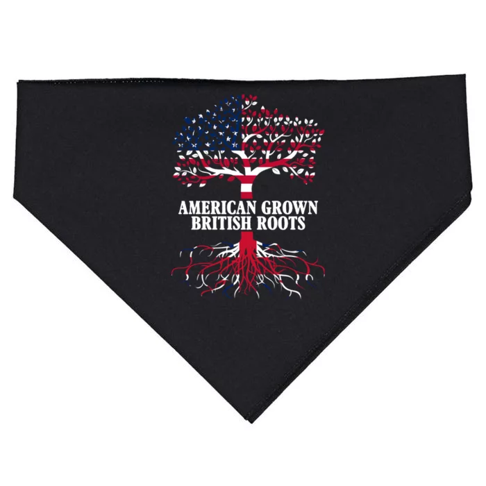 American Grown British Roots USA-Made Doggie Bandana