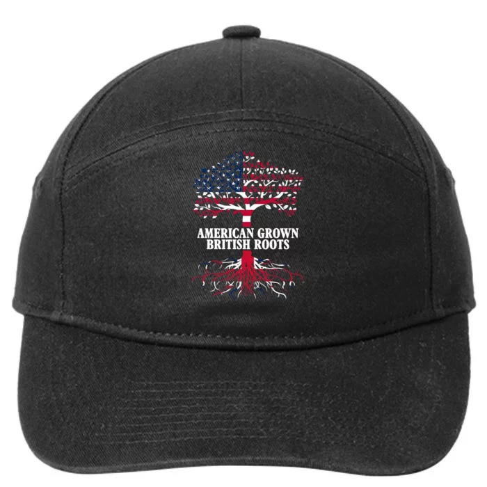 American Grown British Roots 7-Panel Snapback Hat