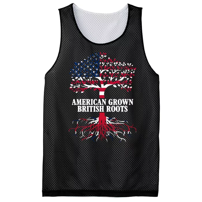 American Grown British Roots Mesh Reversible Basketball Jersey Tank